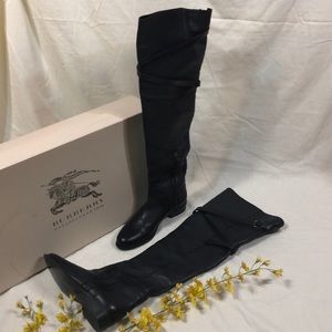 burberry over knee boots